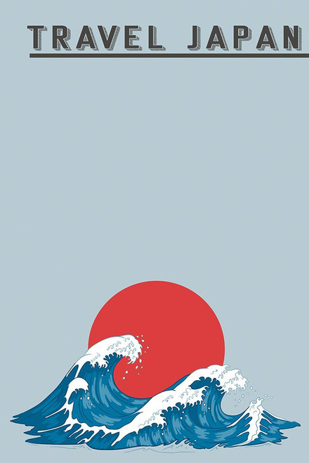 Japanese Waves Poster Print - Jay Stanley