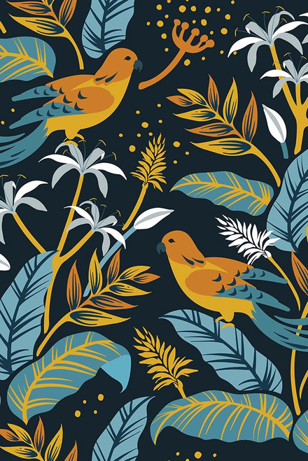 Birds and Plants Poster Print - Jay Stanley
