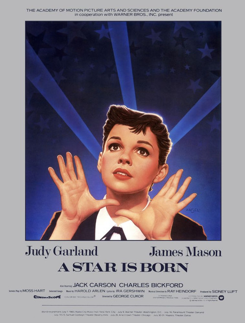 A Star Is Born, Judy Garland, 1954 Poster Print