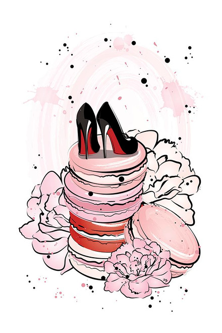 Peony Macarons Poster Print - Martina