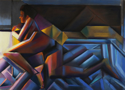 Golden Night Poster Print - Corne Akkers