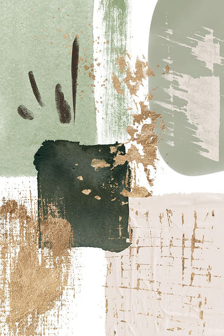 Green of Curiosity-2 Poster Print - Moss Sally Ann