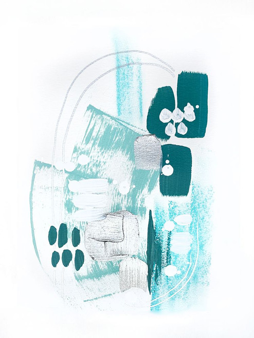 Abstract Mint 1 Poster Print - Alyson Storms