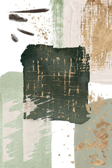 Green of Curiosity-1 Poster Print - Moss Sally Ann