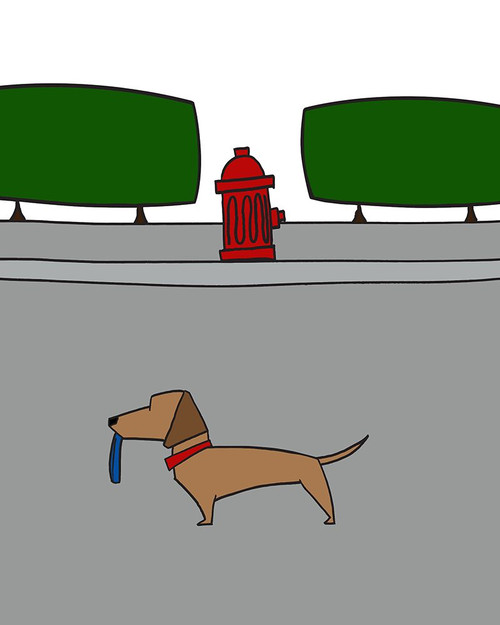 Another Doggy Dog Day IV Poster Print - Hugo Edwins