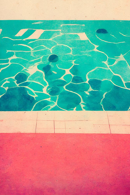Swimming Pool Poster Print - Treechild