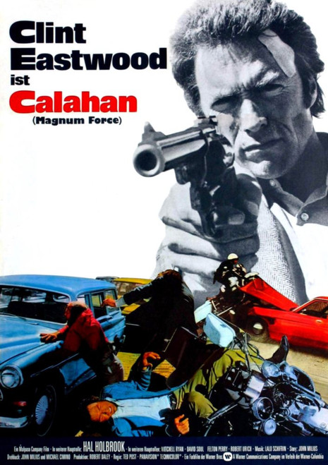 Magnum Force, Clint Eastwood,, 1973 Poster Print