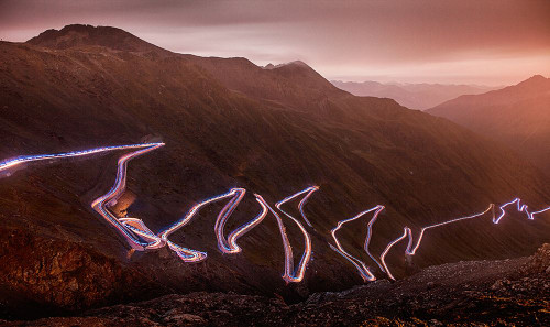Winding light Poster Print - MQEP Peter Svoboda