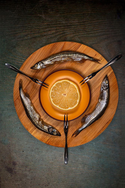 Three fish Poster Print - Eyal Amer