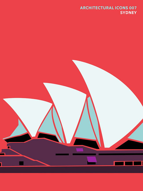 Architectural Icons 7 Poster Print - Studio SEA