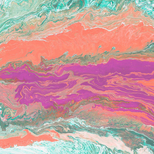 Pastel Marble Poster Print - M. Mercado