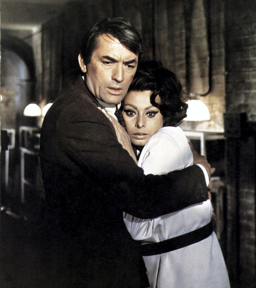 Arabesque, Gregory Peck, Sophia Loren, 1966 Poster Print