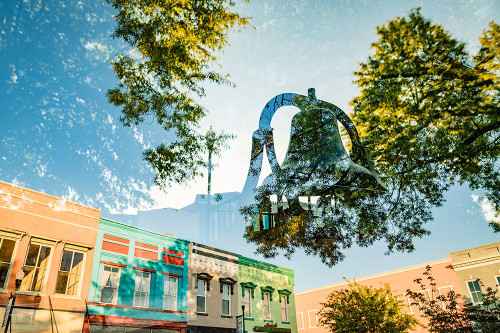 Downtown Double Poster Print - Will Malone