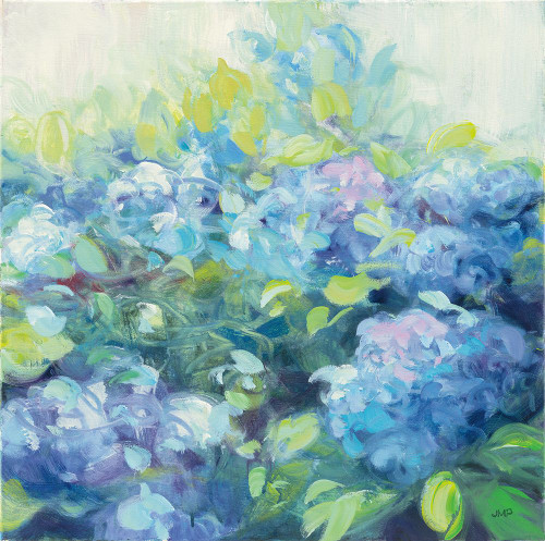 Bright Hydrangea II Poster Print - Julia Purinton