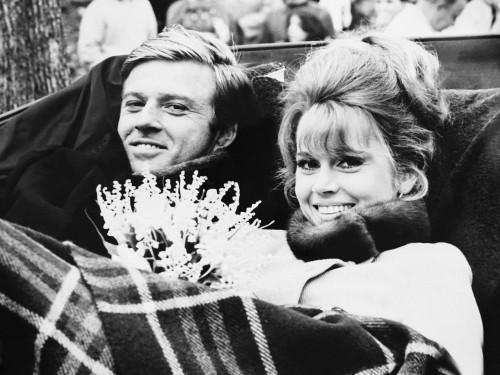 Barefoot In The Park, From Left: Robert Redford, Jane Fonda, On Set, 1967 Poster Print