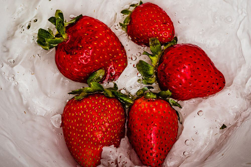 Strawberry Dance 2 Poster Print - Will Malone