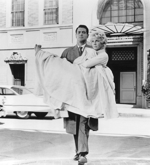 Pillow Talk, Rock Hudson, Doris Day, 1959 Poster Print