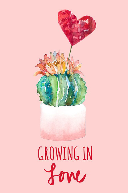 Growing In Love Poster Print - Lanie Loreth