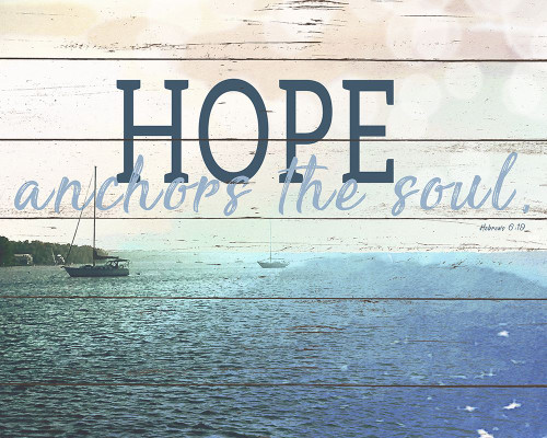 Hope Anchors The Soul Poster Print - Kali Wilson