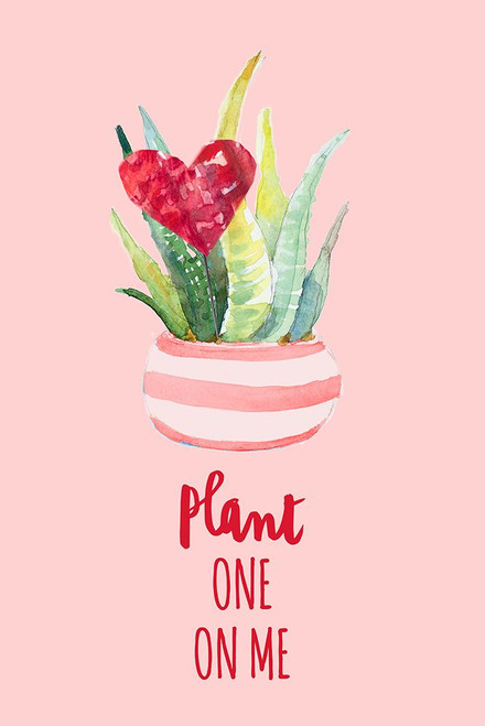 Plant One On Me Poster Print - Lanie Loreth