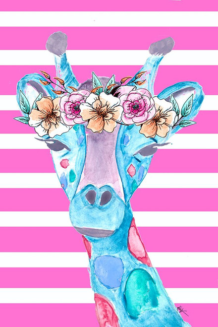 Funky Giraffe Poster Print - Kali Wilson