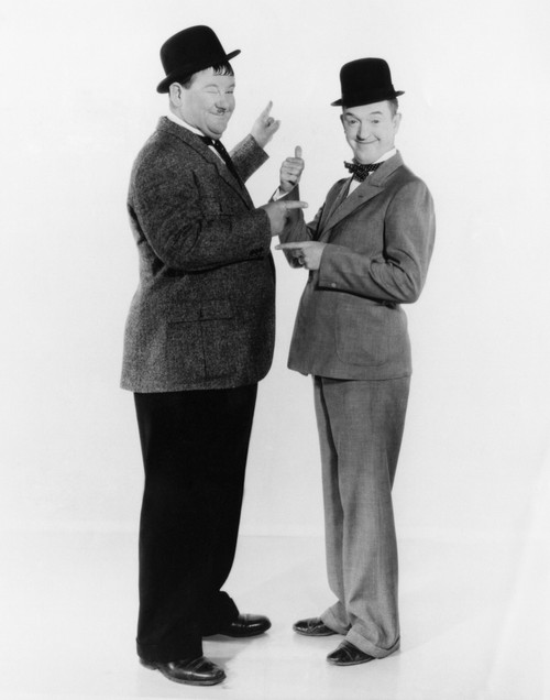 Oliver Hardy, Stan Laurel, Ca. Early 1930S Poster Print