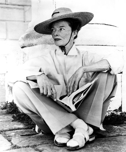 Summertime,, Katharine Hepburn, On Location In Venice, 1955 Poster Print