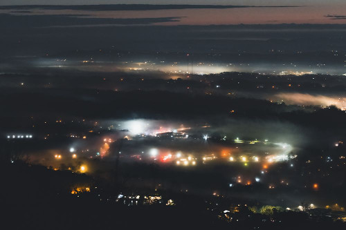 Chatt at Night 2 Poster Print - Will Malone