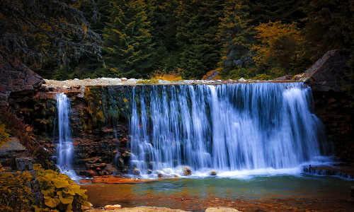 Waterfall 55 Poster Print - Rachel Lee