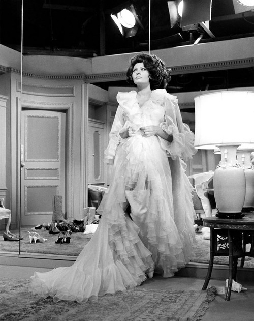 Arabesque, Sophia Loren, On-Set, 1966 Poster Print