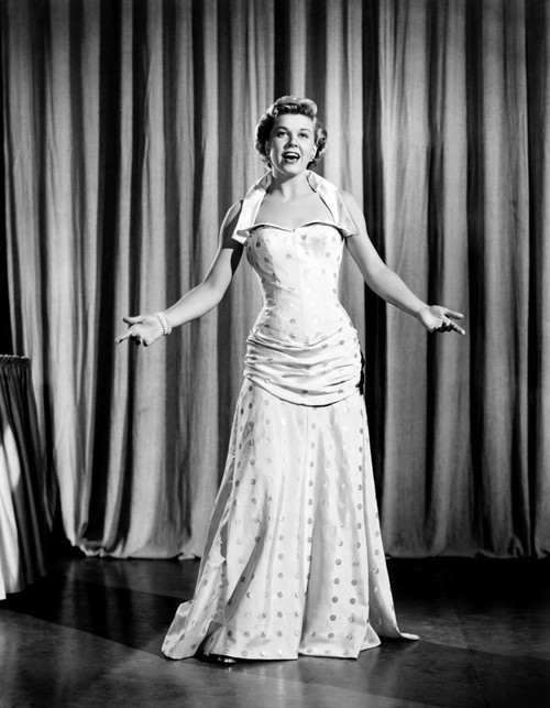 Young Man With A Horn, Doris Day, In A Gown By Milo Anderson, 1950 Poster Print