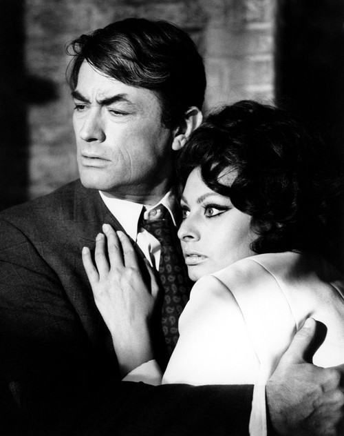 Arabesque, From Left, Gregory Peck, Sophia Loren, 1966 Poster Print