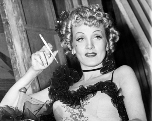 Destry Rides Again, Marlene Dietrich, On-Set, 1939 Poster Print