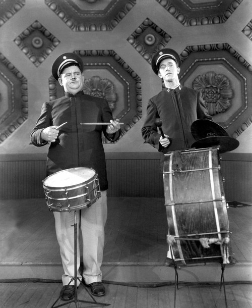 You'Re Darn Tootin', Oliver Hardy, Stan Laurel [Laurel & Hardy], 1928 Poster Print