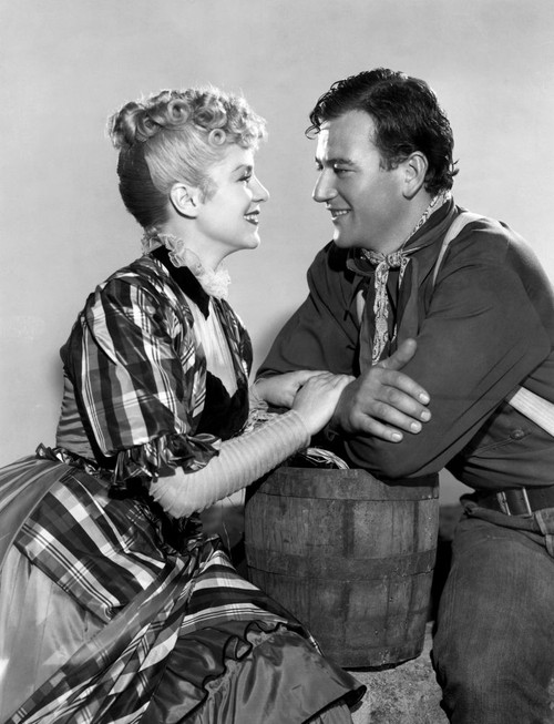 Stagecoach, Claire Trevor, John Wayne, 1939 Poster Print