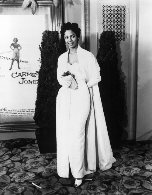 Dorothy Dandridge At Premiere Of Carmen Jones In New York, 1954 Poster Print