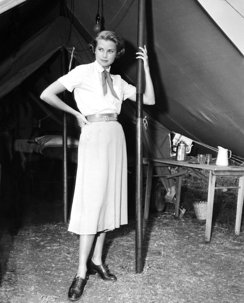 Mogambo, Grace Kelly, On Location In Tanganyika, In A Costume By Helen Rose, 1953 Poster Print