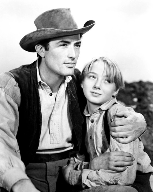 The Yearling, From Left, Gregory Peck, Claude Jarman, Jr., 1946 Poster Print