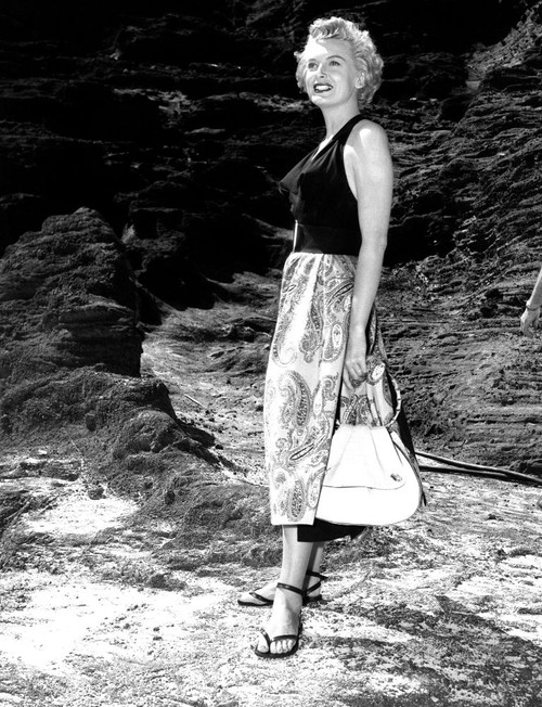 From Here To Eternity, Deborah Kerr, On Location In Hawaii, 1953 Poster Print