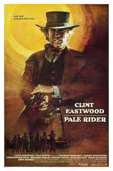 Pale Rider, Clint Eastwood, 1985, Warner Brothers / Courtesy: Everett Collection Poster Print