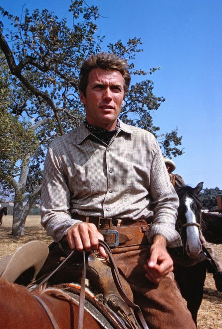 Rawhide, Clint Eastwood,. 1959-1966. Tv Guide/Courtesy Everett Collection Poster Print