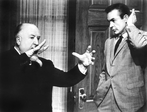 Marnie, Director Alfred Hitchcock, Sean Connery, On Set, 1964 Poster Print