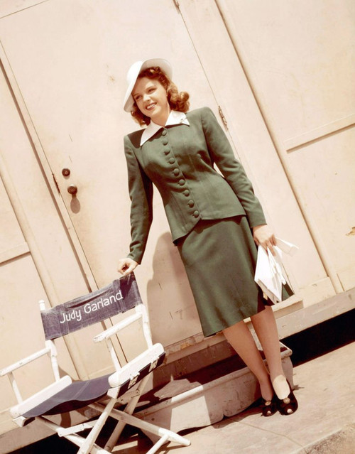 Judy Garland On The Mgm Lot, Ca. Mid 1940S Poster Print