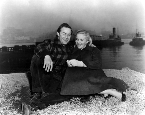 On The Waterfront, Marlon Brando, Eva Marie Saint, 1954 Poster Print