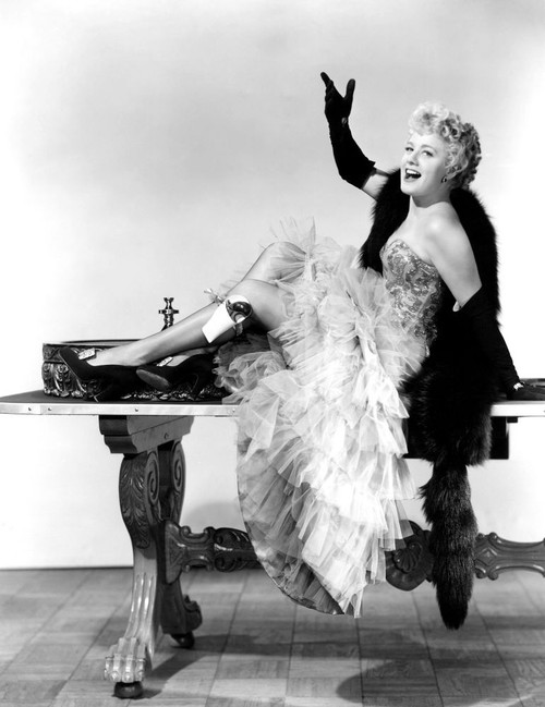 Frenchie, Shelley Winters, 1950 Poster Print