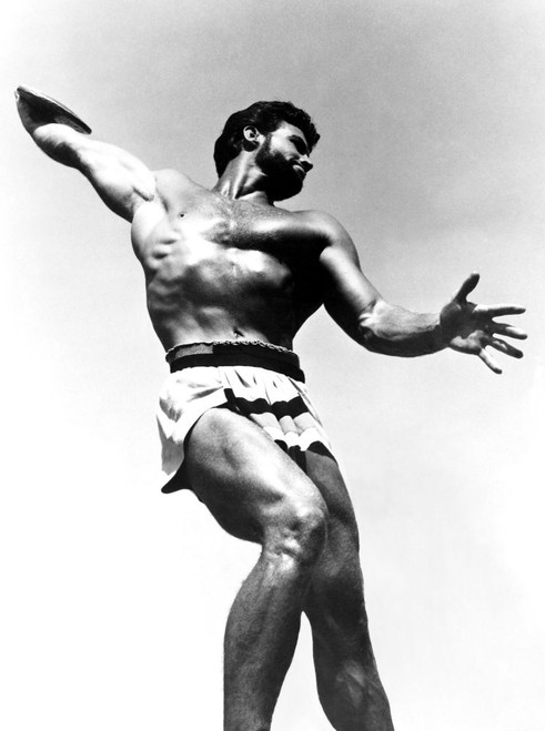 Hercules,, Steve Reeves, 1958 Poster Print