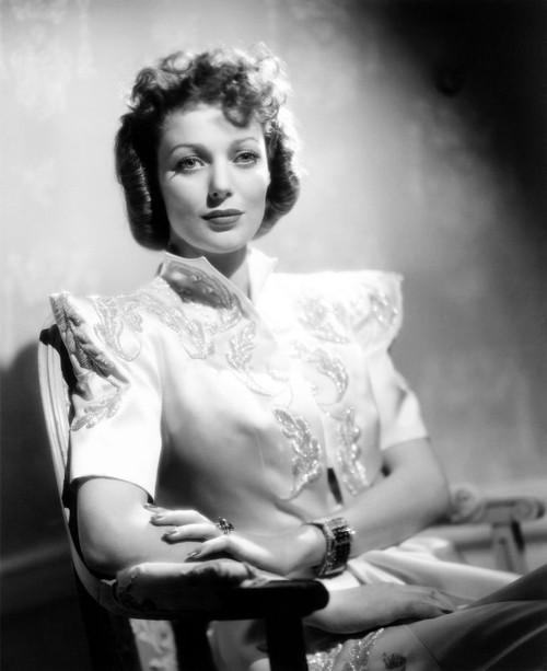 Four Men And A Prayer, Loretta Young, In A White Slipper-Satin Dinner Ensemble With Silver Embroidery By Royer, 1938. 20Th Century Fox, Tm & Copyright/Courtesy Everett Collection Poster Print