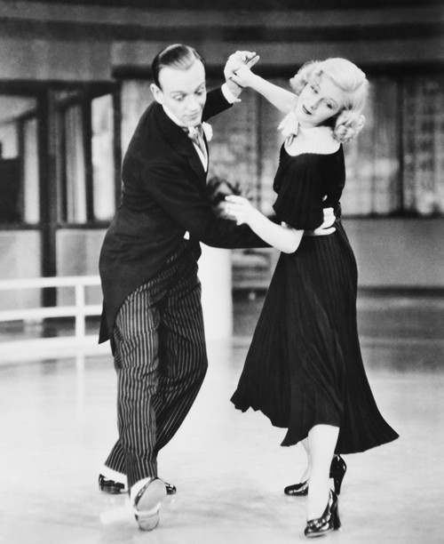 Swing Time, From Left: Fred Astaire, Ginger Rogers, 1936 Poster Print