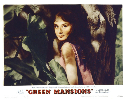 Green Mansions, Us Lobbycard, Audrey Hepburn, 1959 Poster Print