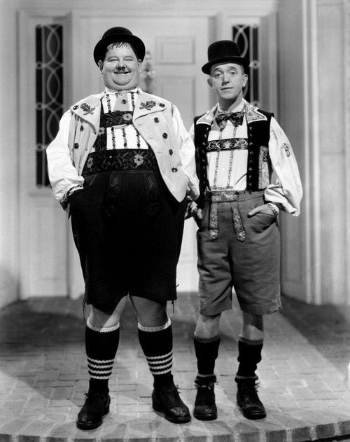 Swiss Miss, From Left: Oliver Hardy, Stan Laurel, 1938 Poster Print